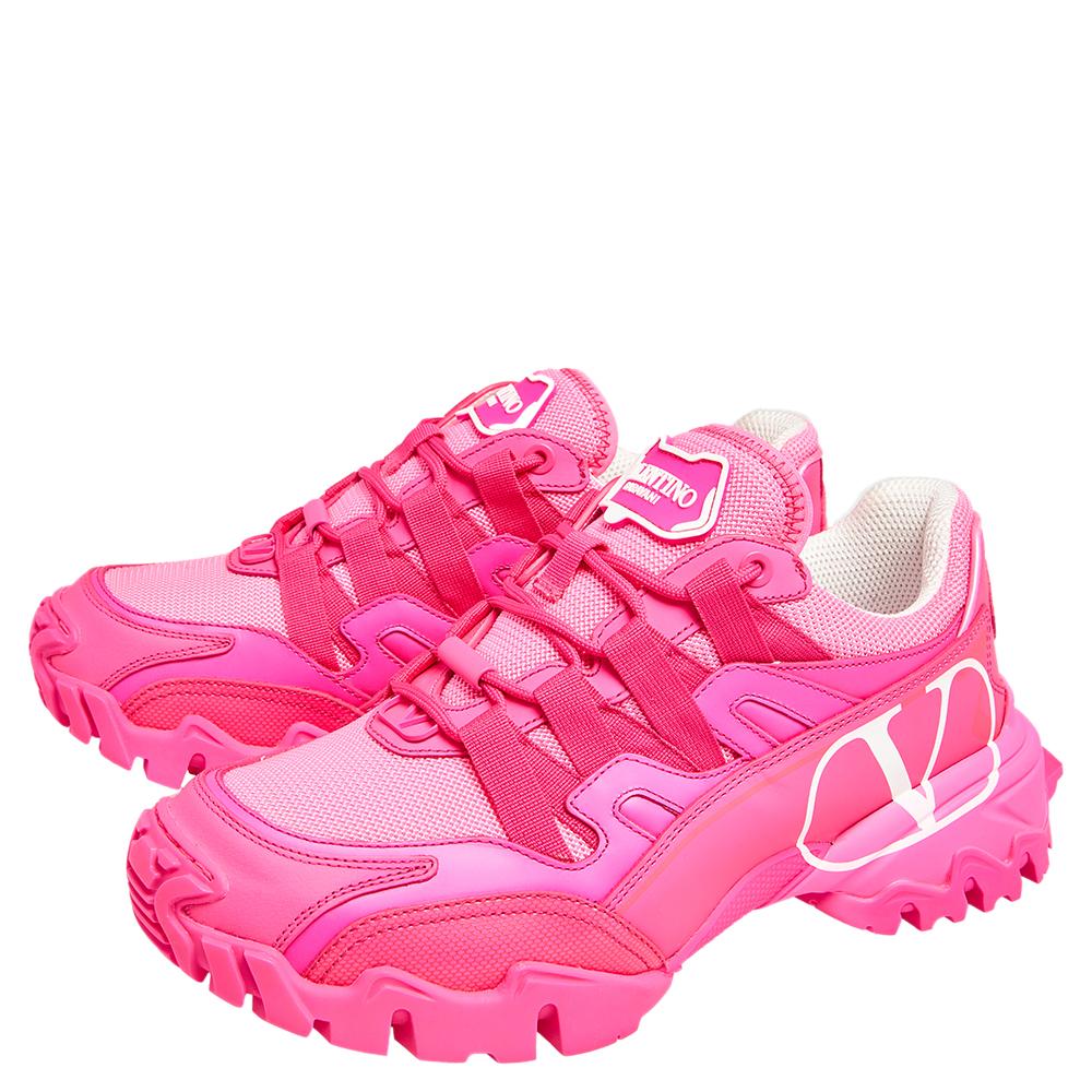 neon valentino trainers