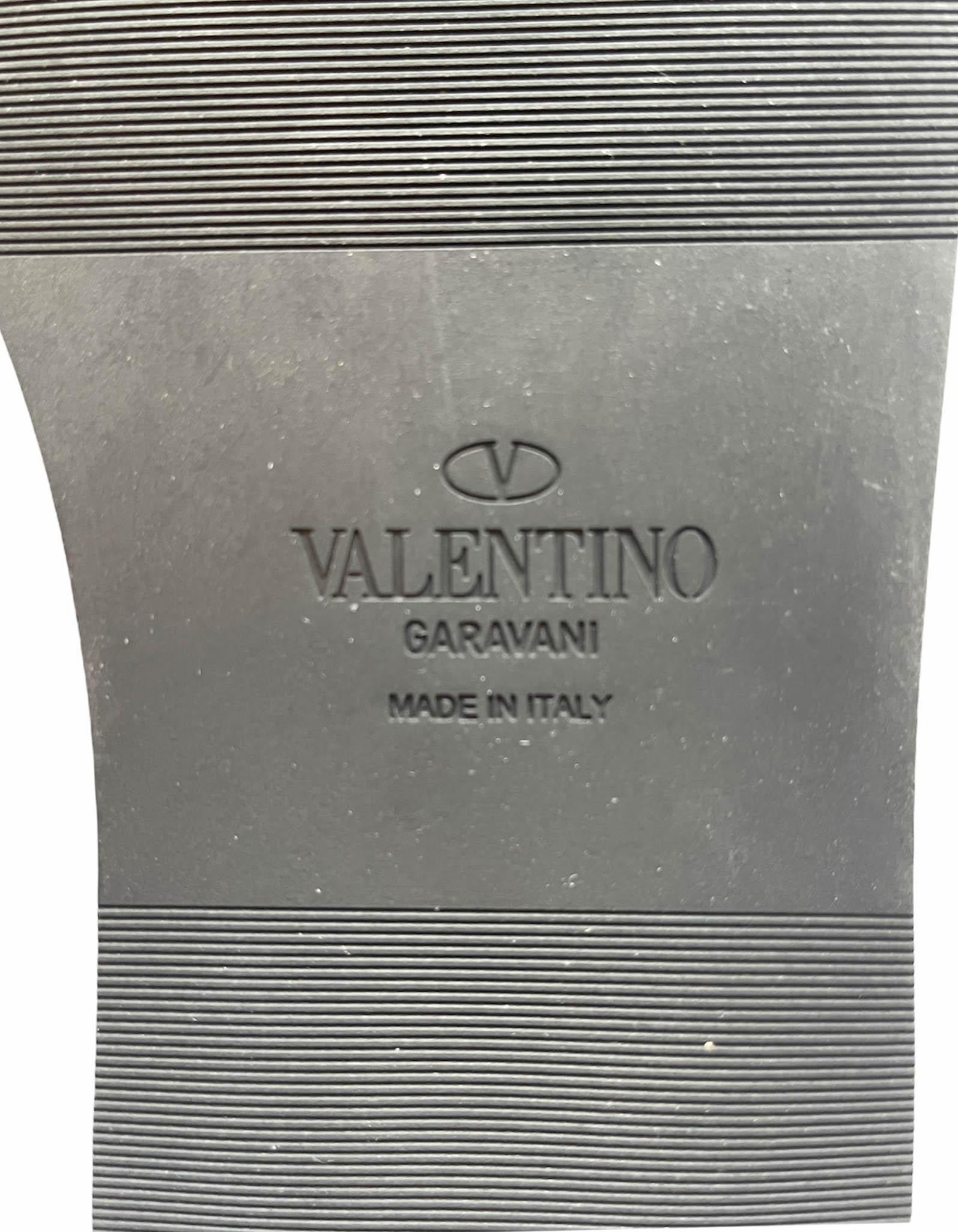 Valentino NEW Men's Black/White VLTN Flip Flop Sandals sz 43 3