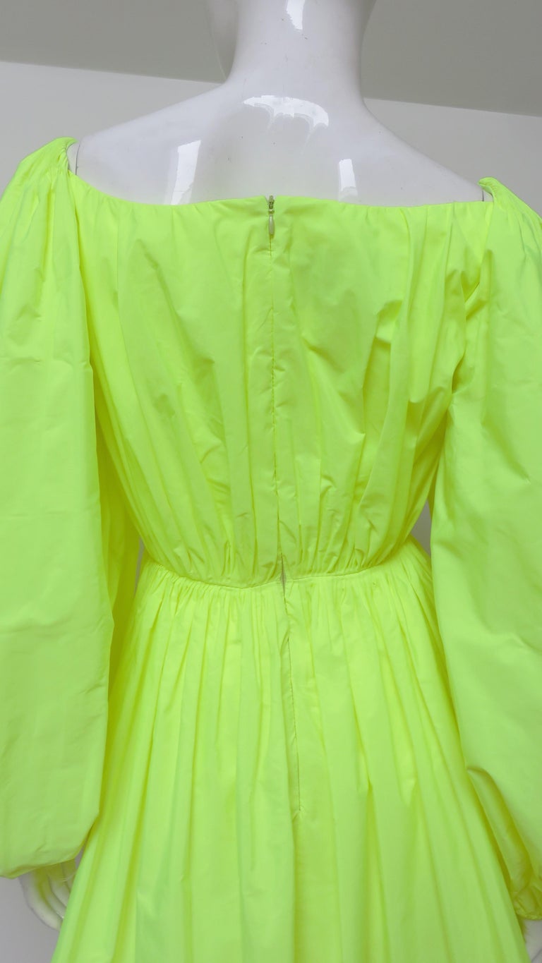 Valentino New Neon Dress