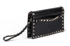Valentino New Rockstud Black Clutch