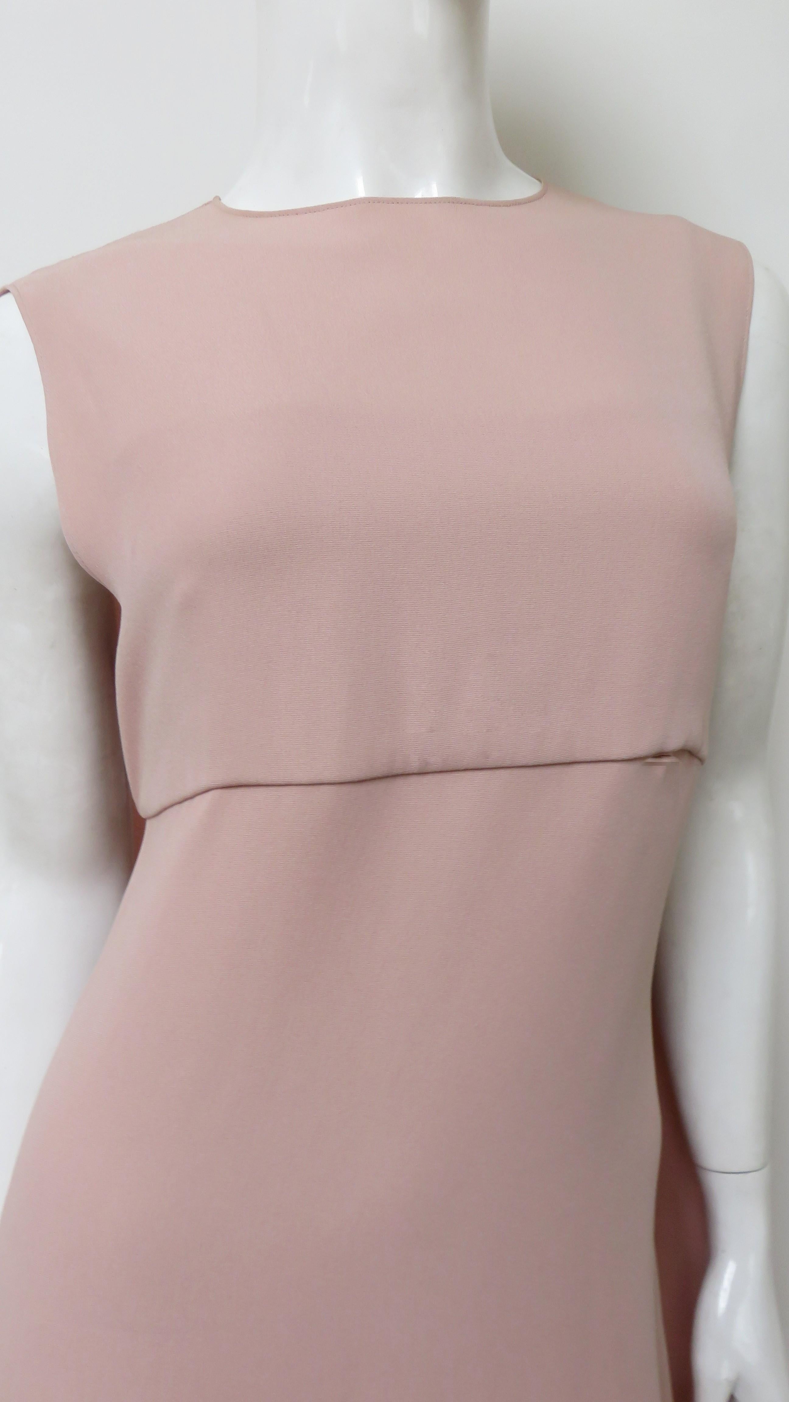 Women's Valentino New Silk Cape Gown For Sale