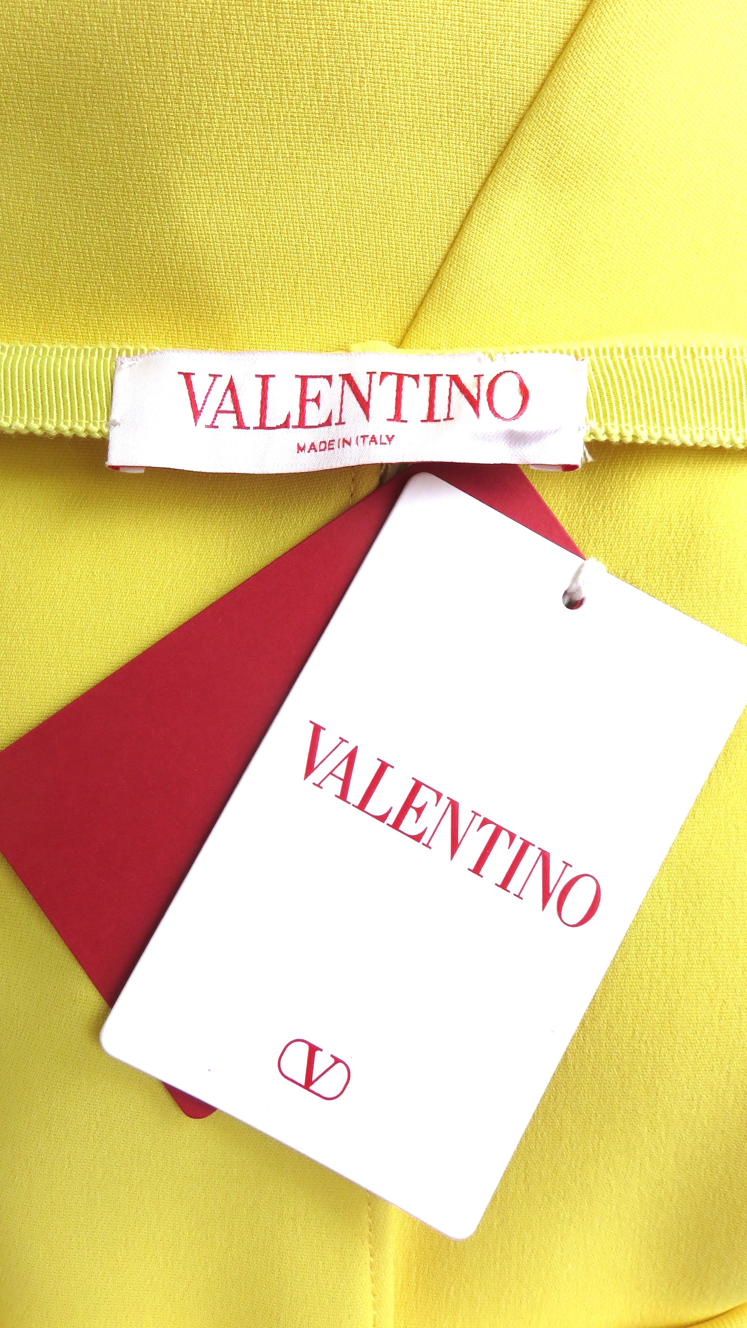 Valentino New Silk Skirt with Train 6