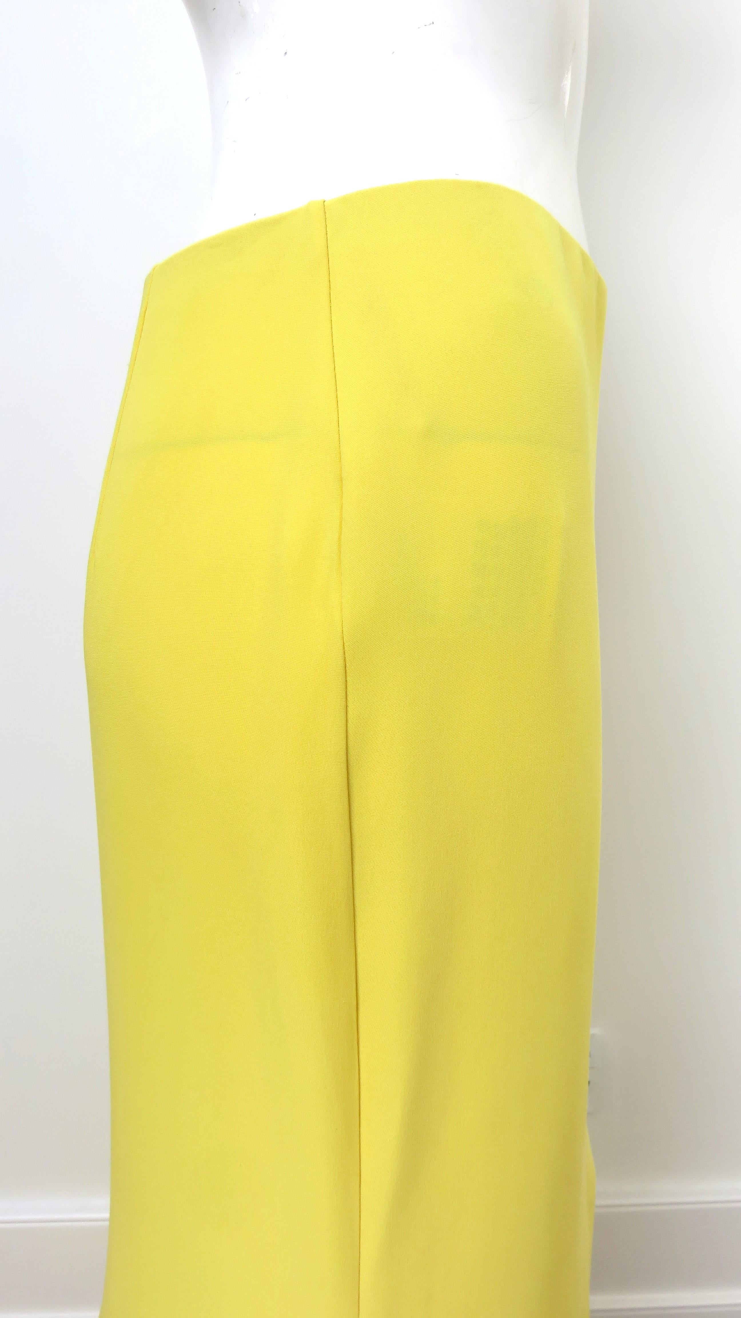 Valentino New Silk Skirt with Train 1