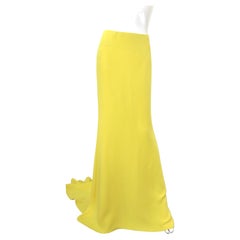 Valentino New Silk Skirt with Train