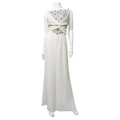 Valentino New Vintage Cut out Silk Gown 