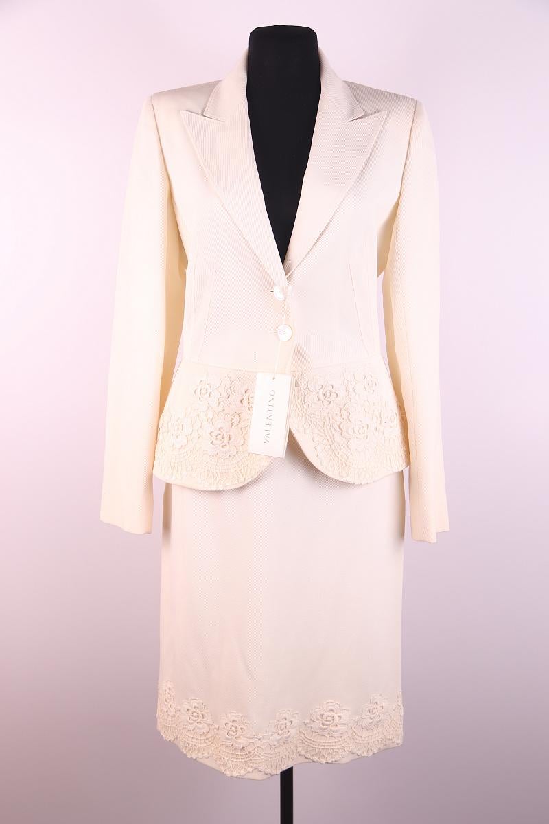 Valentino abito con gonna in lana vergine in vendita 1
