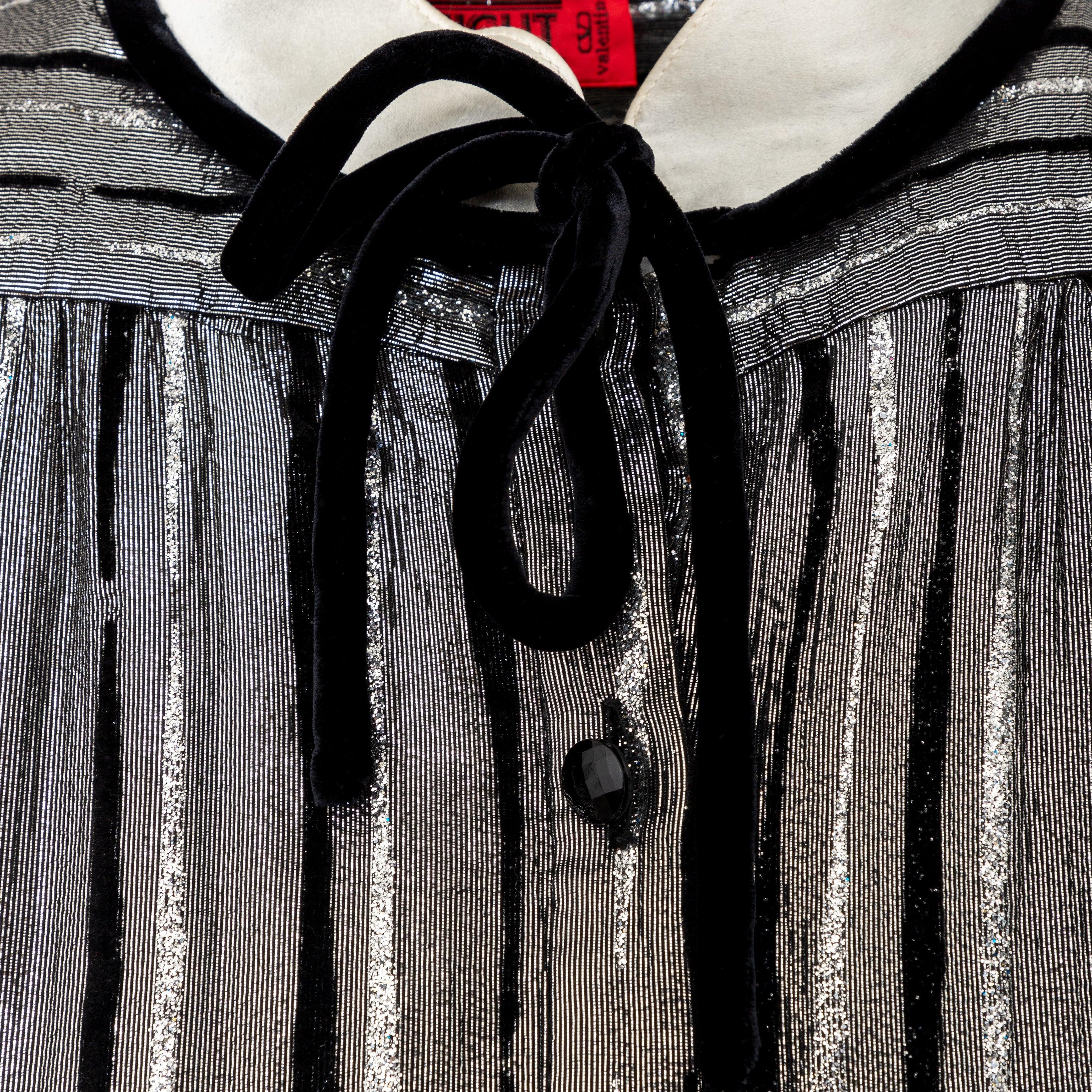 Valentino Night Glitter Shirt - '90s For Sale 1