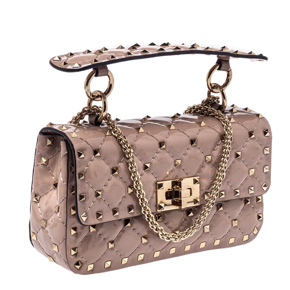 nude valentino bag