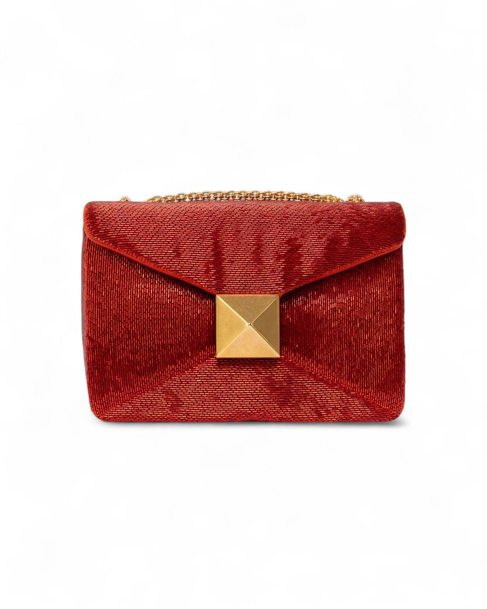 Valentino One Stud L.E. Rouge en vente 9