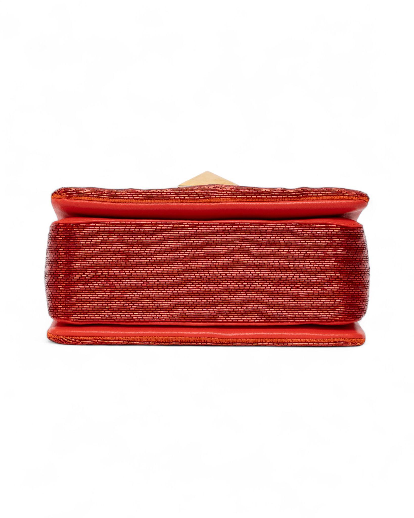 Valentino One Stud L.E. Rouge en vente 4