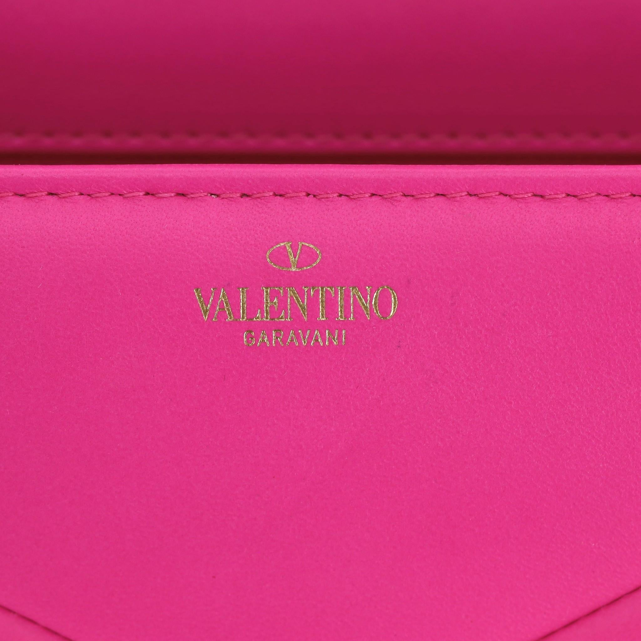 Bolso cruzado/de asa superior de piel Valentino One Stud Small en venta 5