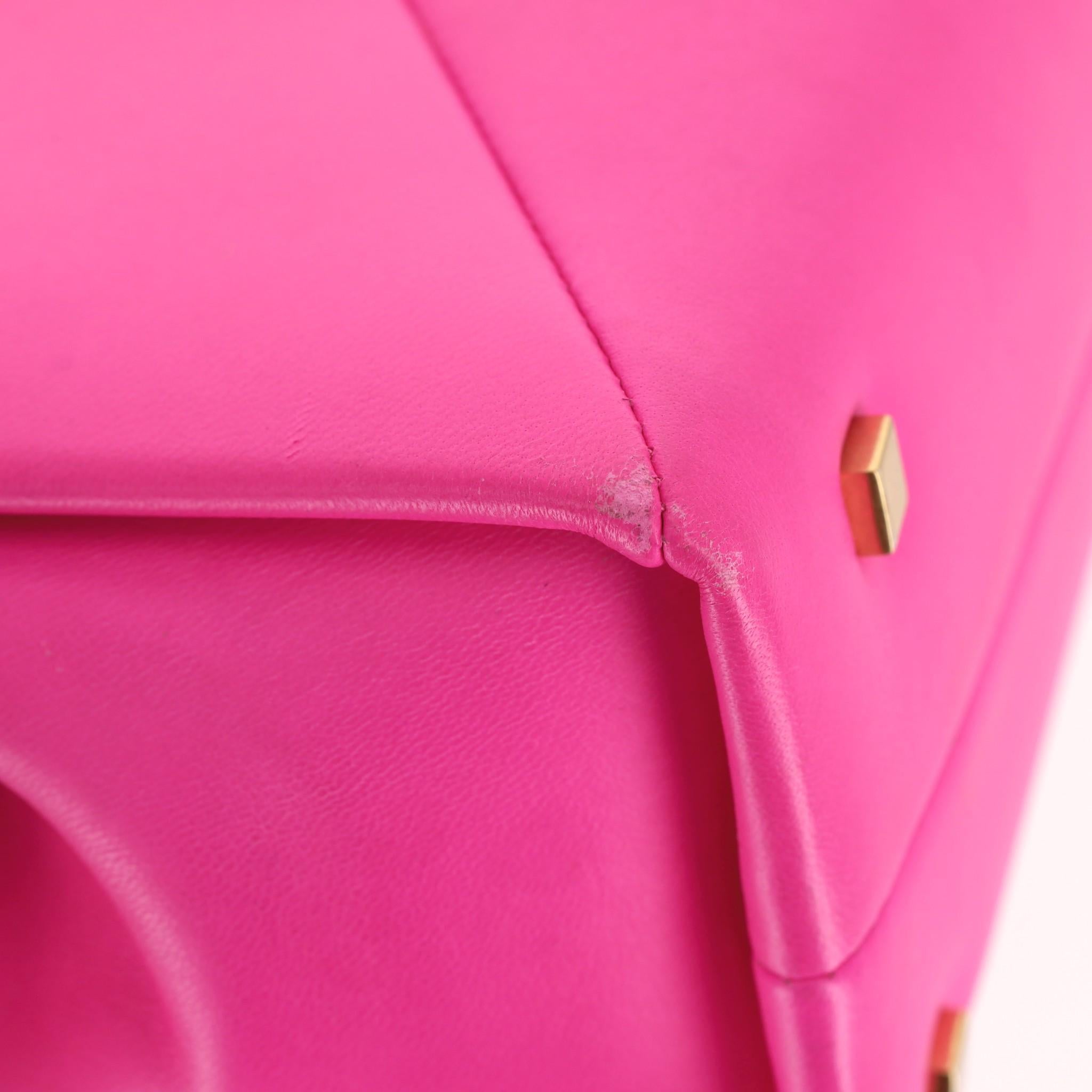 Bolso cruzado/de asa superior de piel Valentino One Stud Small en venta 9