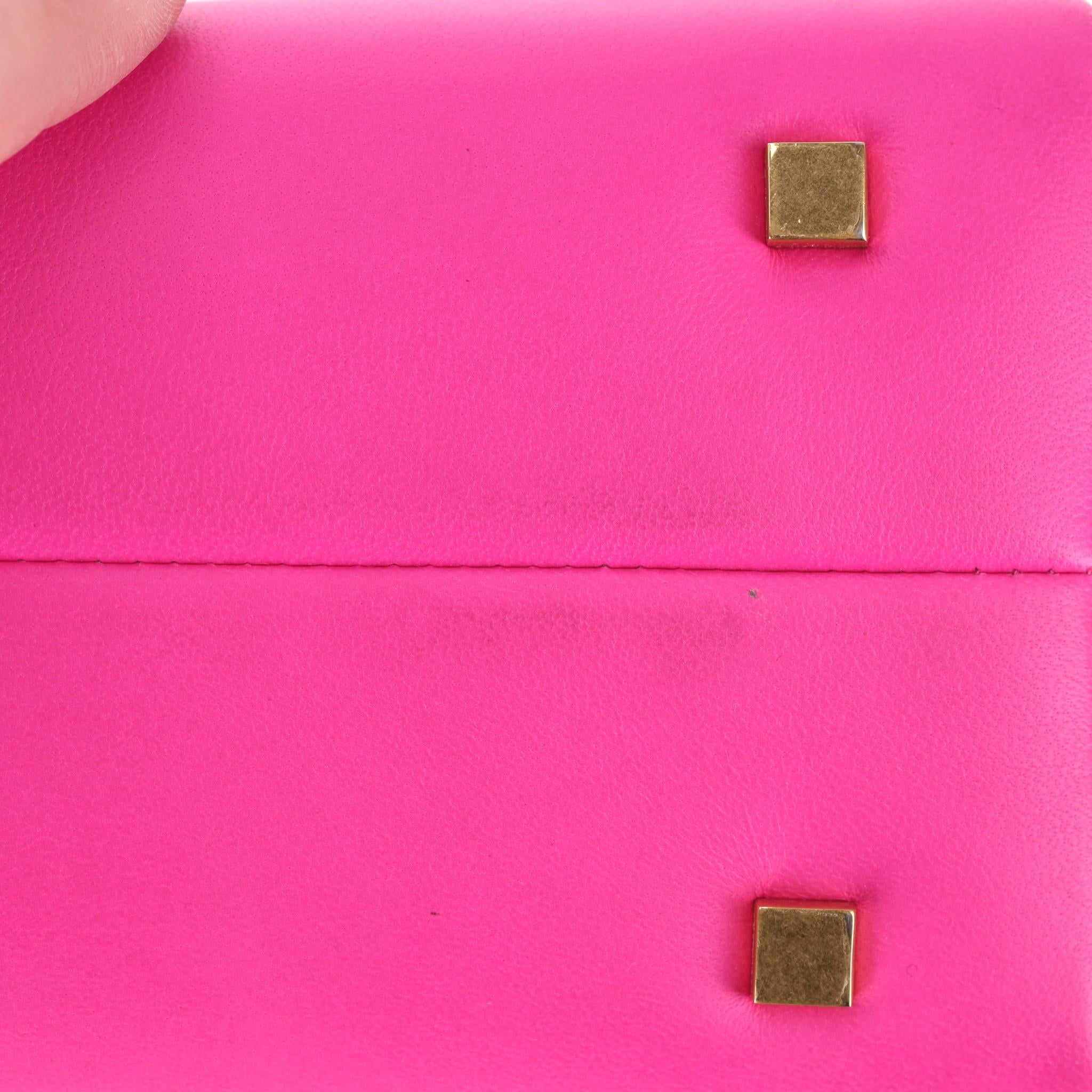 Bolso cruzado/de asa superior de piel Valentino One Stud Small en venta 11