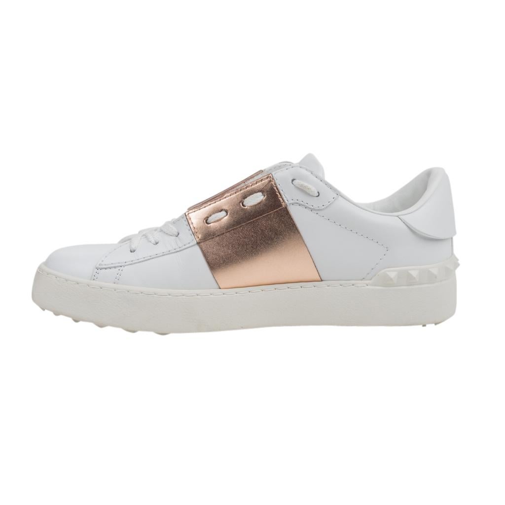 Valentino Open Sneaker White Leather 