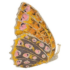 Spilla con farfalla gioiello oversize Valentino
