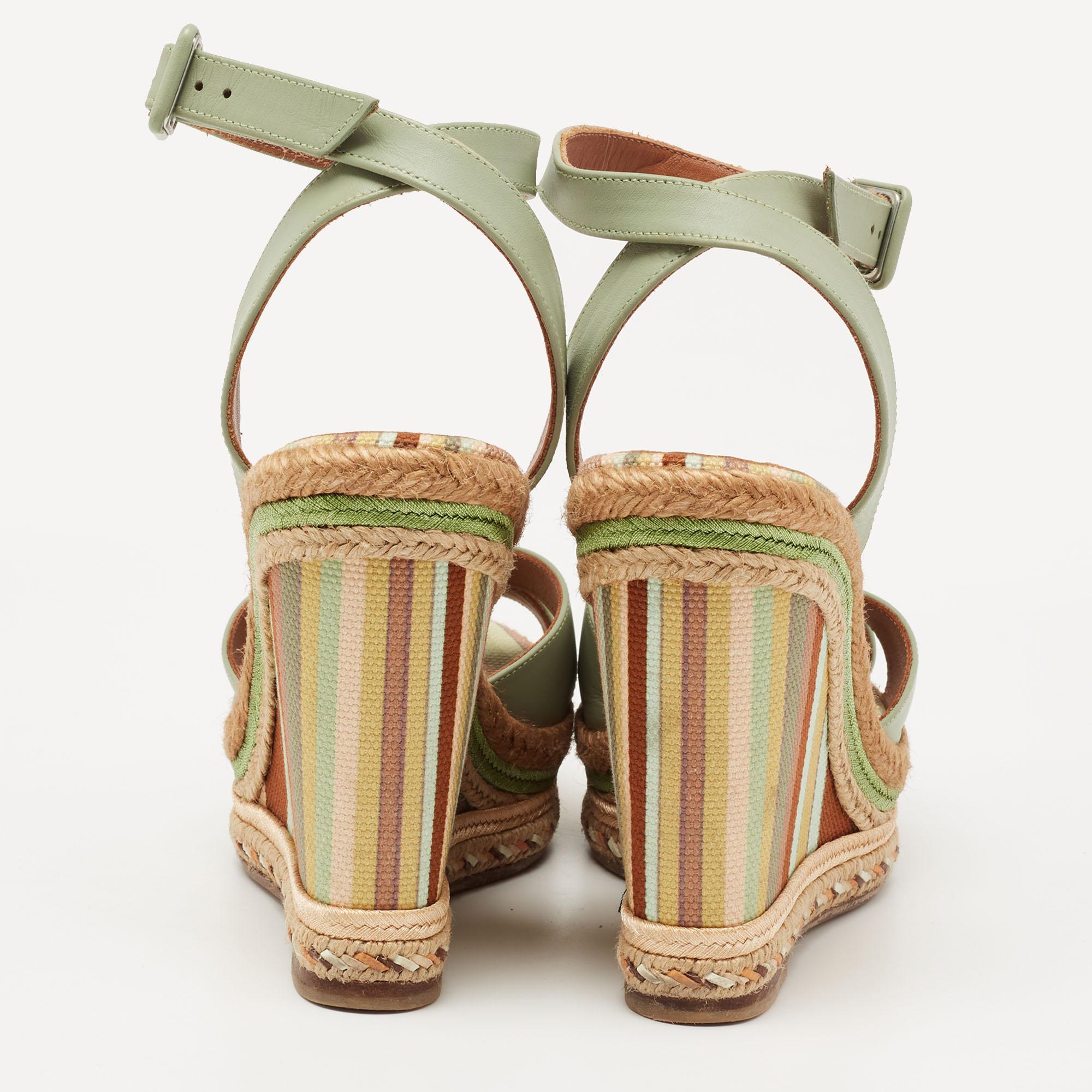 multicolor espadrille wedge