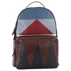 Valentino Patchwork Backpack Leather Large