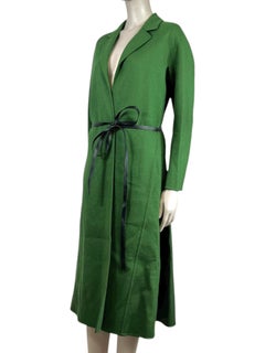 Valentino Pierpaolo Piccioli 2016 Green wool coat