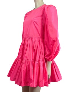 Valentino Pierpaolo Piccioli Fall 2022 pink taffeta dress
