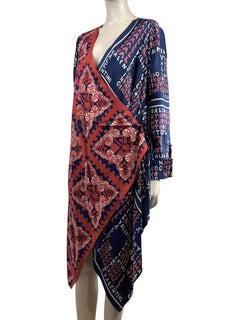 Valentino Pierpaolo Piccioli Resort 2019 Look 22 Printed silk wrap tunic