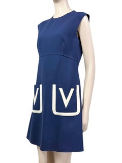 Valentino Pierpaolo Piccioli Resort 2020 navy dress