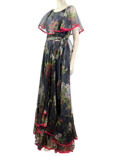Valentino Pierpaolo Piccioli Spring 2022 Look 88 long floral dress