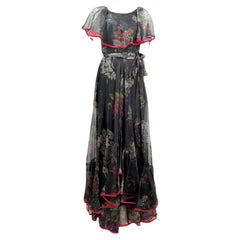 Valentino Pierpaolo Piccioli Spring 2022 Look 88 long floral dress