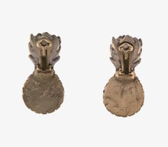 Orecchini a clip con ananas di Valentino