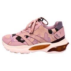 Valentino Pink Camo Bounce Sneakers - EU 38