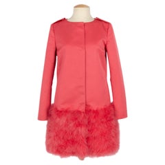 Cappotto rosa di Valentino