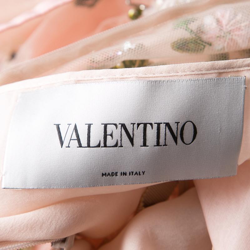 valentino embellished tulle gown