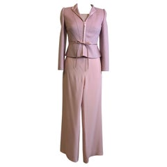 Valentino pink Jacket and Pants Ensemble
