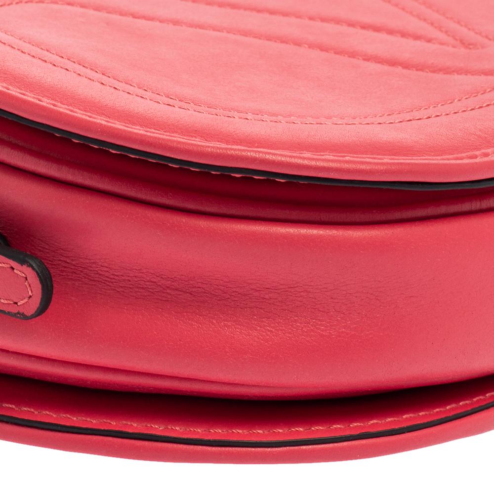 Valentino Pink Leather Logo Go Crossbody Bag 2