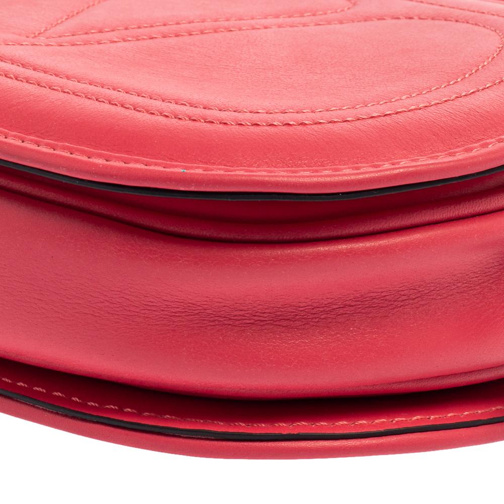 Valentino Pink Leather Logo Go Crossbody Bag 3