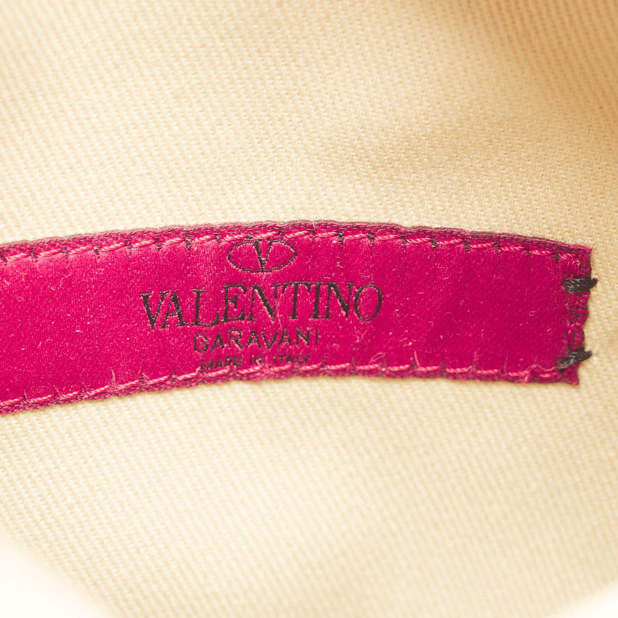 Valentino Pink Leather Mini Rockstud Backpack 7