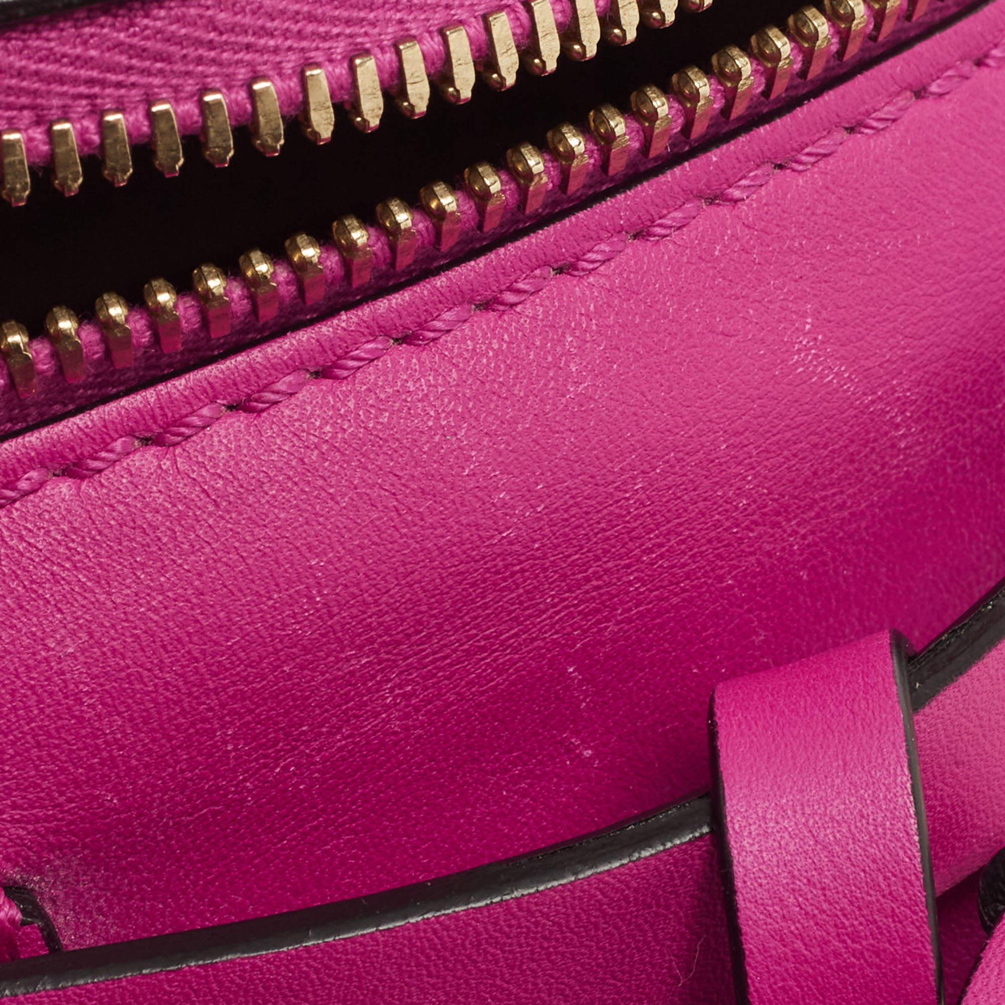 Valentino Pink Leather Mini Rockstud Backpack 11