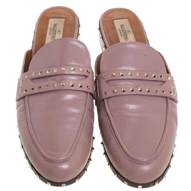 valentino flat mule