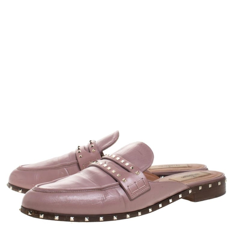 valentino flat mule