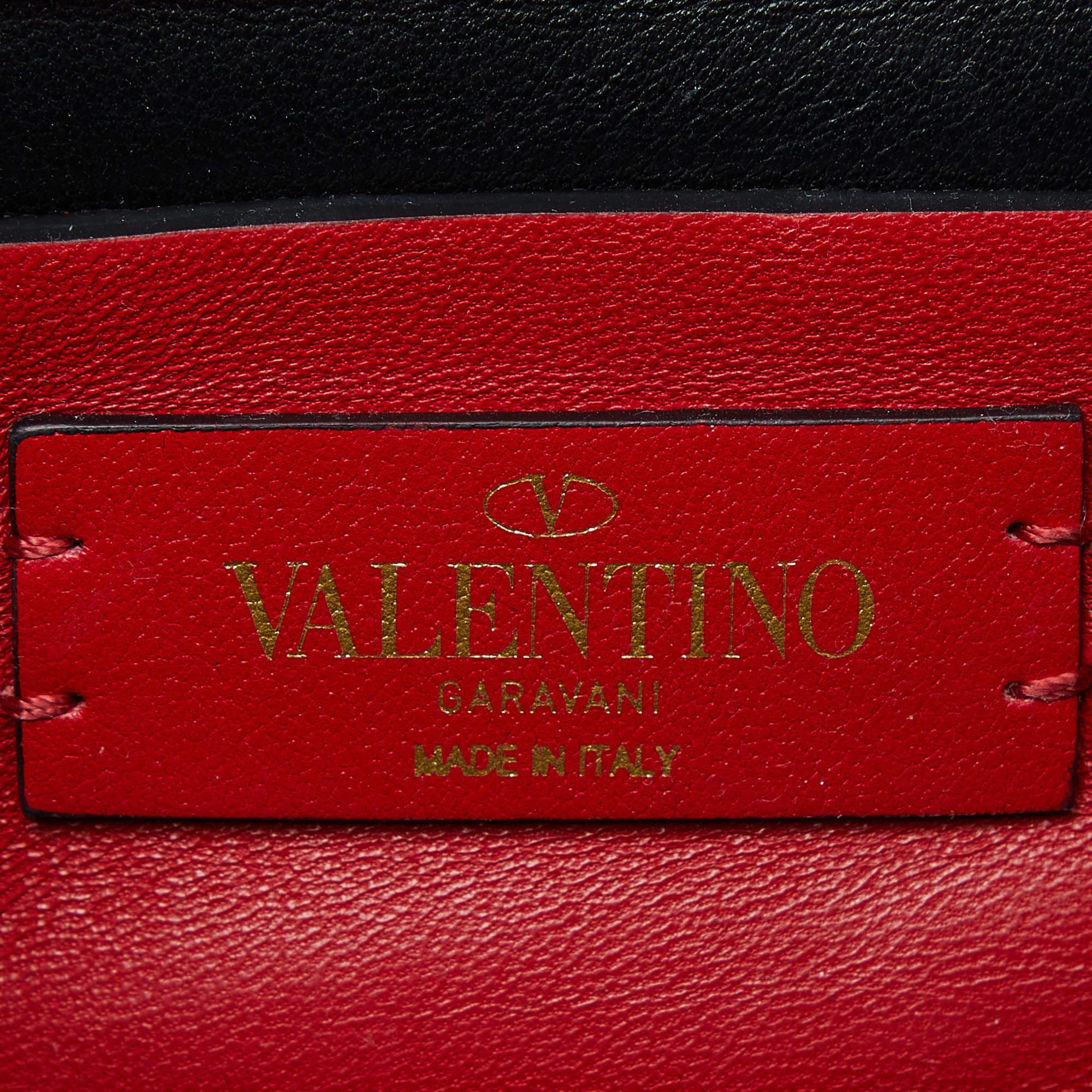 Valentino Pink Leather VSling Crossbody Bag 3
