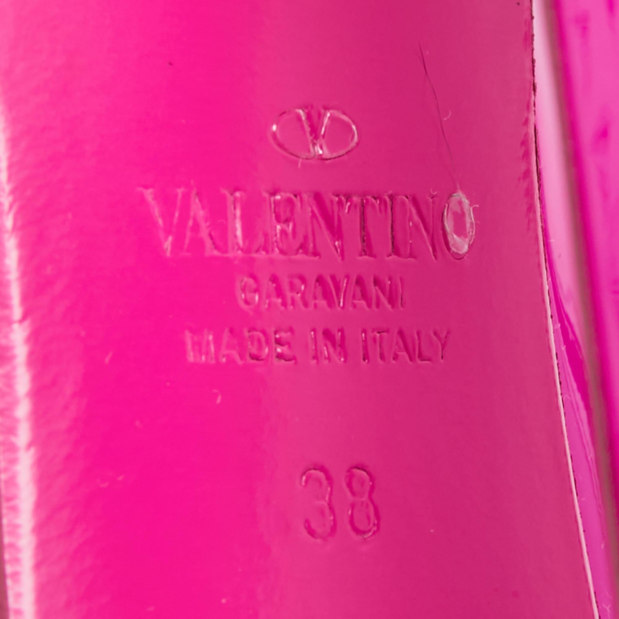 valentino pink platform