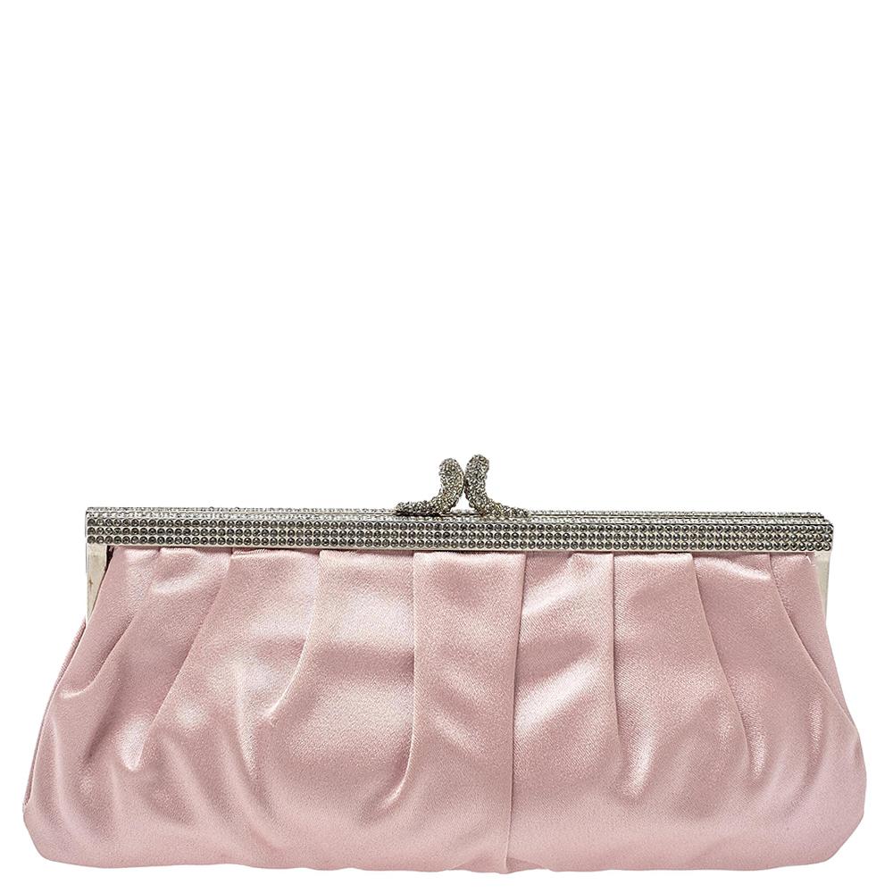 valentino pink crystal bag