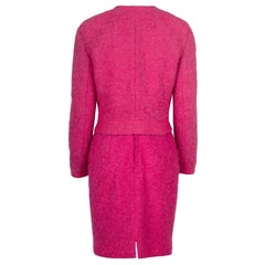 Valentino Pink Wool Dress with Jacket - '80s