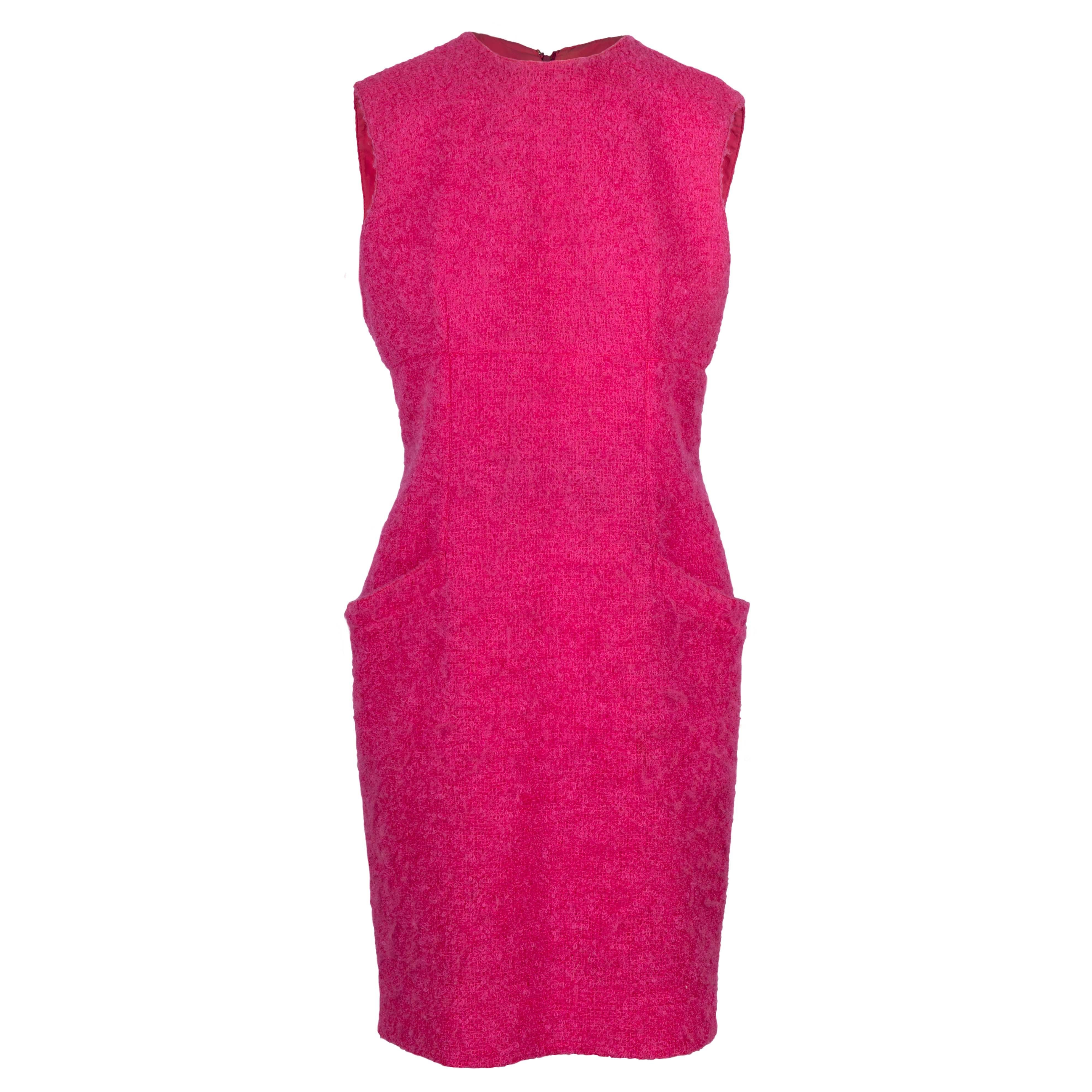 Women's Valentino Pink Wool Dress with Jacket - '80s