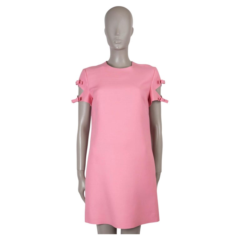 valentino pink mini dress Valentino Pink Bow Minidress Valentino