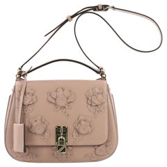 Valentino Piper Satchel Embellished Leather