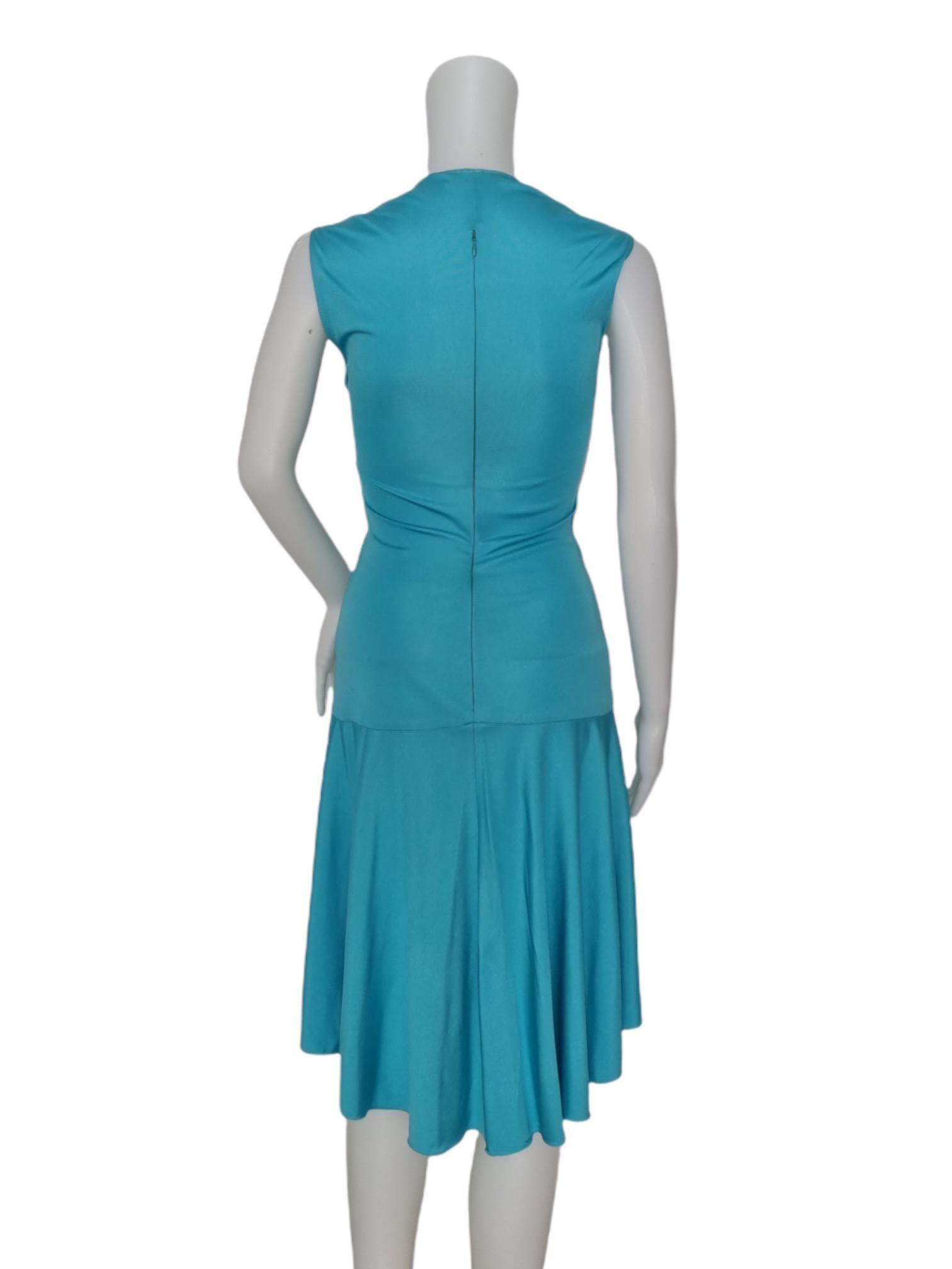Women's Valentino plunging runway dress, Spring 2004 For Sale