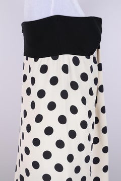 Valentino Polka Dot Silk Dress