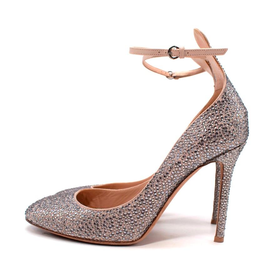 valentino crystal pumps