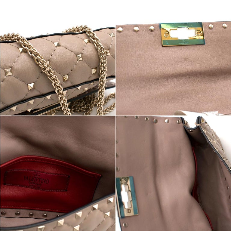 Valentino Poudre Small Rockstud Spike Bag at 1stDibs valentino poudre