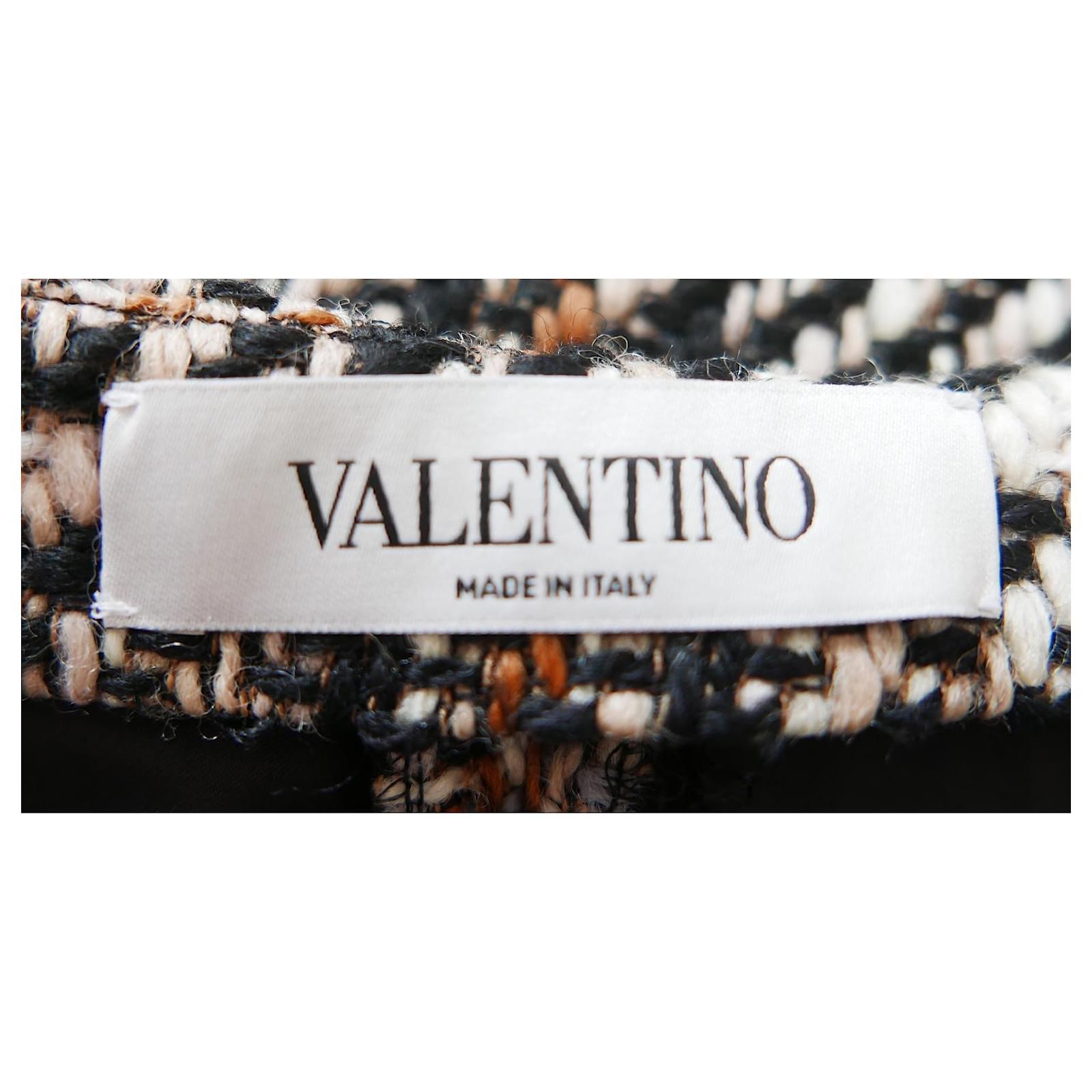Women's Valentino Pre-Fal 2014 Tweed Culottes Cropped Pants For Sale